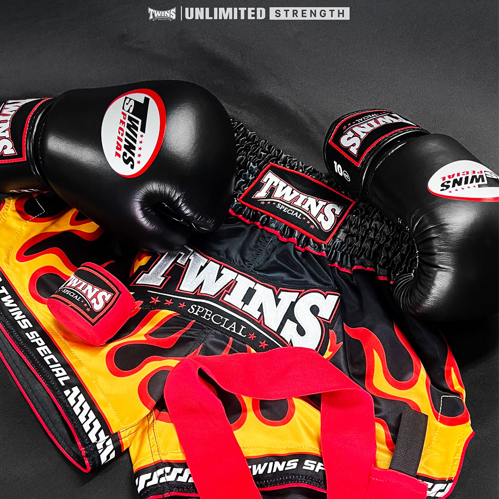 Twins Special "Flame" Шорты Тайский Бокс Размер M