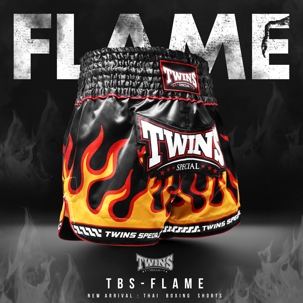 Twins Special "Flame" Шорты Тайский Бокс Размер M