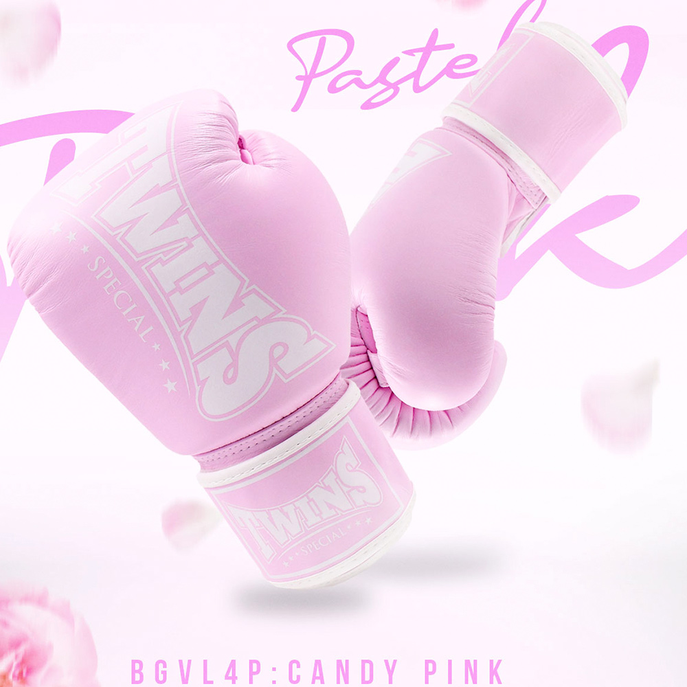 Twins Special BGVL4P "Candy Pink" Боксерские Перчатки Тайский Бокс 