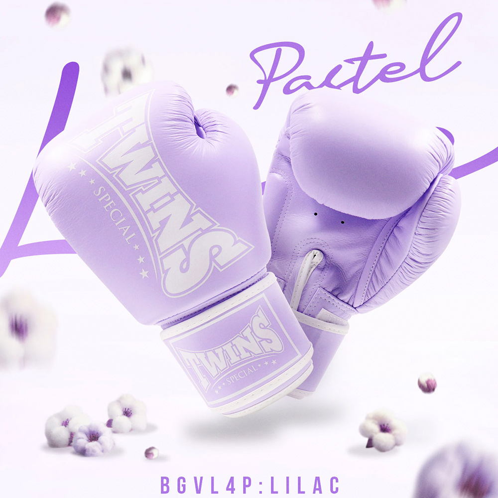 Twins Special BGVL4P "Lilac" Боксерские Перчатки Тайский Бокс