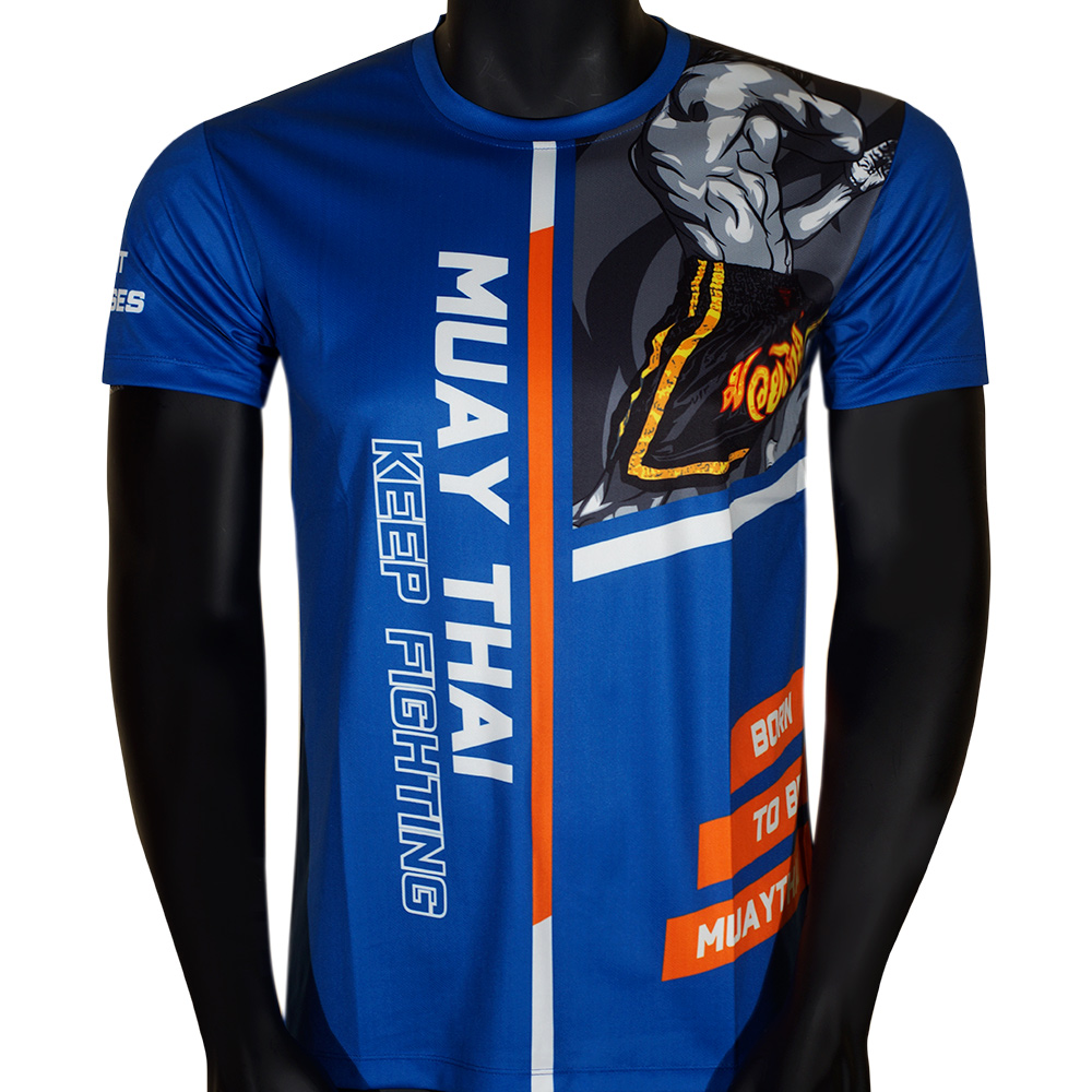 Born To Be SMT6037 Футболка Тайский Бокс Тренировочная