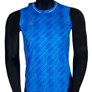 FBT Футболка Тренировочная Тайский Бокс Без Рукавов Синяя