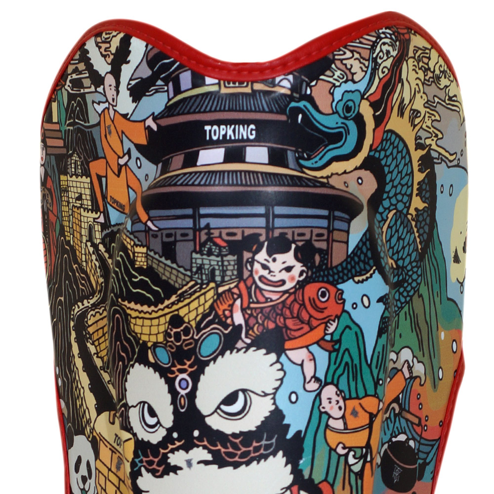 Top King Защита Голени "Chinese Culture New Year" Тайский Бокс 