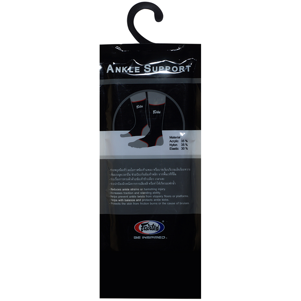 Fairtex AS1 Суппорт Голеностопа Тайский бокс Розовый