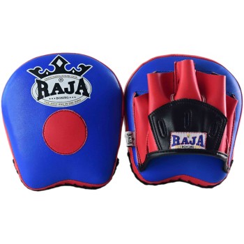 Raja Boxing RPM-3 Лапы Боксерские Тайский Бокс Сине-Красные