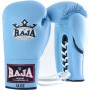 Raja Boxing "Single" Боксерские Перчатки Тайский Бокс Шнурки Sky Blue