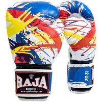 Raja Boxing "Paint" Боксерские Перчатки Тайский Бокс Белый