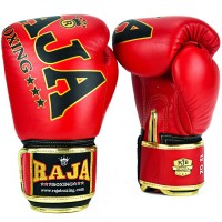 Raja Boxing "Origin" Боксерские Перчатки Тайский Бокс Красный