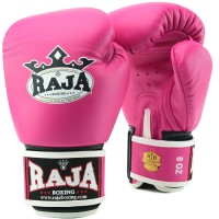 Raja Boxing "Single" Боксерские Перчатки Тайский Бокс Розовый