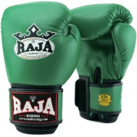 Raja Boxing "Single" Боксерские Перчатки Тайский Бокс Зеленый