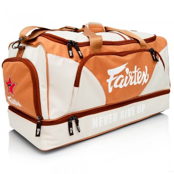 Fairtex BAG2 Сумка Спортивная Тайский бокс Khaki-Orange