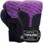 Top King "Full Impact Doble Tone" Боксерские Перчатки Тайский Бокс Purple-Black