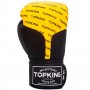 Top King "Full Impact Doble Tone" Боксерские Перчатки Тайский Бокс Yellow-Black