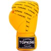 Top King "Full Impact Single Tone" Боксерские Перчатки Тайский Бокс Yellow