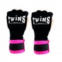 Twins Special CH7 Бинты Боксерские Быстрые Тайский Бокс Черно-Розовые