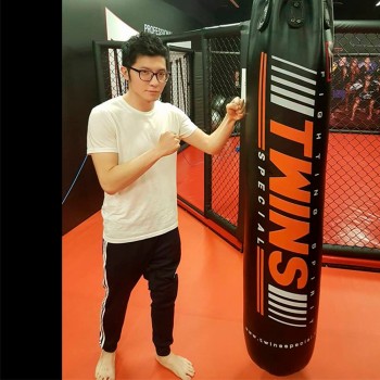 Twins Special HBS1 Боксерский Мешок Тайский Бокс Синтетическая Кожа Черный 180 см.