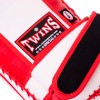 Twins Special KPL14 Тайские Пады Изогнутые Тайский Бокс Красно-Белые
