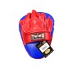 Twins Special PML10 Лапы Боксерские Тайский Бокс Гнутые "Focus Mitts In Curved Style" Синий с Красным
