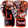 Twins Special FBGVL3-53 Боксерские Перчатки Тайский Бокс Orange