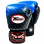 Твинс FBGVL3-TW1 Боксерские Перчатки Тайский Бокс Черно-Синие
