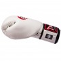 Твинс BGVLA1 Боксерские Перчатки Тайский Бокс "Air Breathable" с Сеткой Белые