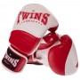 Twins Special BGVL10 Боксерские Перчатки Тайский Бокс Красно-Белые