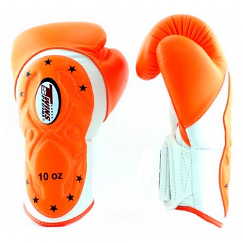 Twins Special BGVL6 MK Боксерские Перчатки Тайский Бокс Orange-White