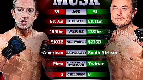 Стероиды Будут Запрещены. Маск и Цукерберг Пройдут Допинг-Тестирование