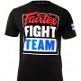 Fairtex TST51 Футболка Тайский Бокс "Fight Team" Black 