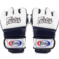 FAIRTEX FGV17 ПЕРЧАТКИ ММА БЕЛО-СИНИЕ