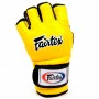 Fairtex FGV12 Перчатки MMA Желтые