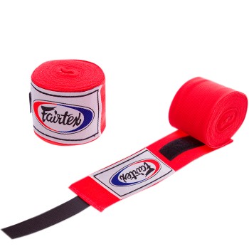 Fairtex HW2 Бинты Боксерские Тайский Бокс Красные