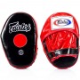 Fairtex FMV10 Лапы Боксерские Тайский Бокс "Classic Pro Focus Mitts" Натуральная Кожа