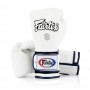 FAIRTEX BGV9 БОКСЕРСКИЕ ПЕРЧАТКИ HEAVY HITTER'S GLOVES MEXICAN STYLE ЛИПУЧКА WHITE