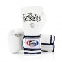 Fairtex BGV9 Боксерские Перчатки Мексиканский Стиль "Heavy Hitter's" Белые