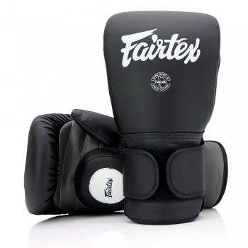 Fairtex BGV13 Перчатки-Лапы Боксерские Тайский Бокс Черно-Красные