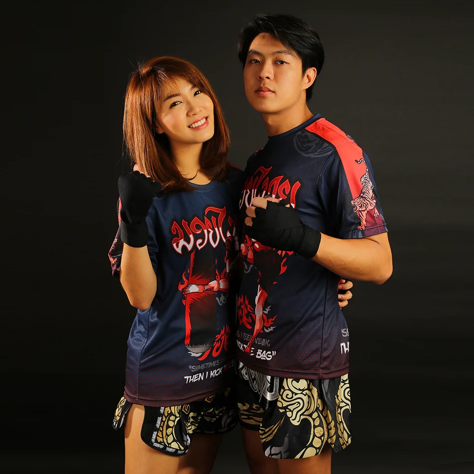 TUFF Футболка Тайский Бокс Тренировочная "Kicking Bag"