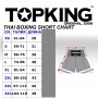 Top King TKTBS-248 Шорты Тайский Бокс Синие