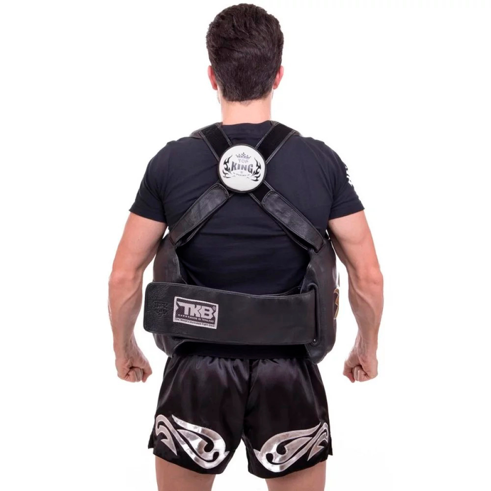 Top King TKBDEM Жилет Защитный "Empower" Тайский Бокс Черно-Золотой