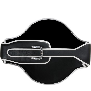 Top King TKBPPB Пояс Тренера Тайский Бокс на Пряжке Черный 