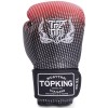 Top King "Super Star Air" Боксерские Перчатки Тайский Бокс с Сеткой Красные