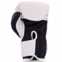 Top King "Blend-02" Боксерские Перчатки Тайский Бокс Черно-Белые