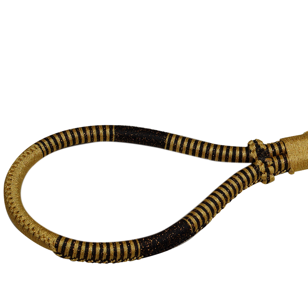 Монгкон и 2 Пратьята Тайскийс Бокс Комплект Муай Тай Ручная Работа Золотой с Черным