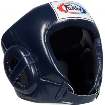 Fairtex HG1 Боксерский Шлем Для Соревнований Тайский Бокс Синий