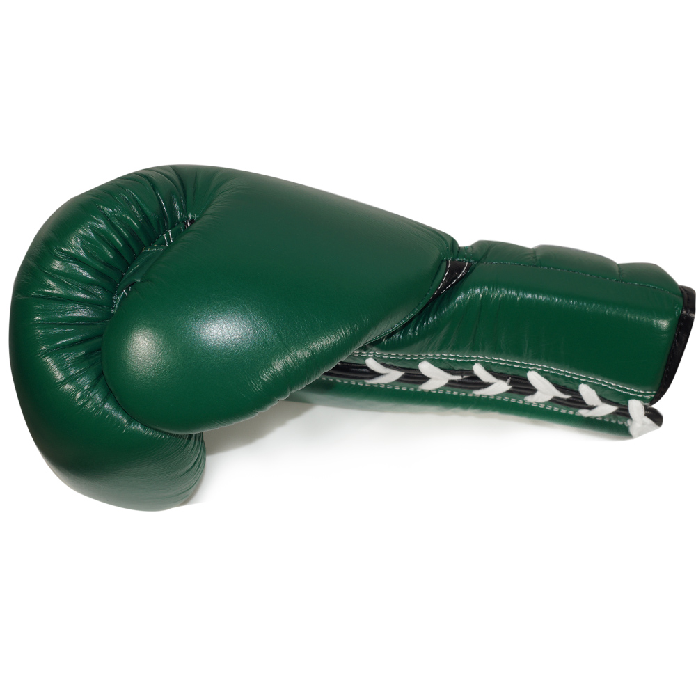 Windy "Pro Boxing Series" Боксерские Перчатки Тайский Бокс На Шнурках Зеленые