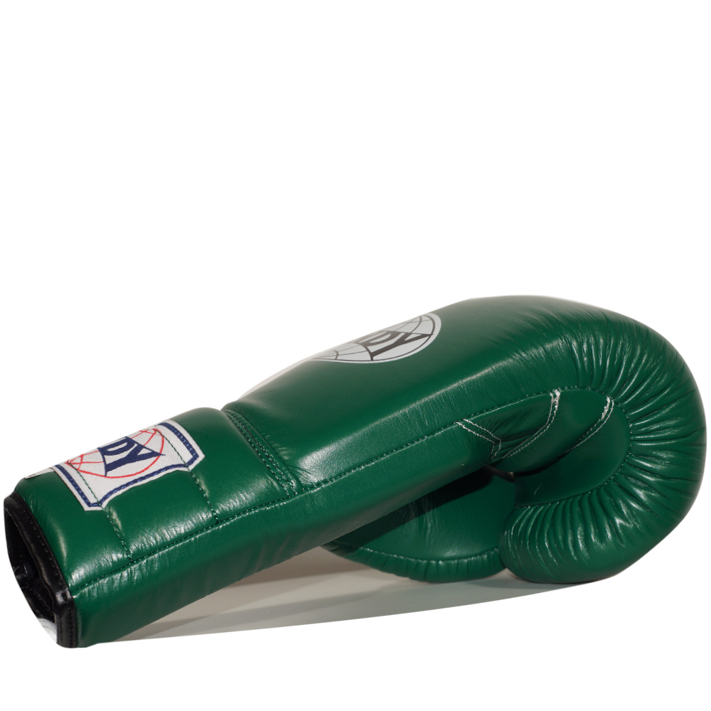 Windy "Pro Boxing Series" Боксерские Перчатки Тайский Бокс На Шнурках Зеленые