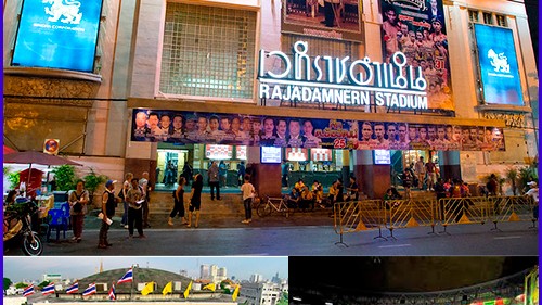 СТАДИОН РАЧАДАМНЕН. БАНГКОК. ТАИЛАНД