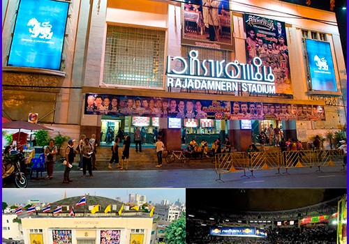 СТАДИОН РАЧАДАМНЕН. БАНГКОК. ТАИЛАНД