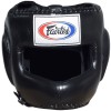 Fairtex HG4 Боксерский Шлем Тайский Бокс "Full Face" Черный