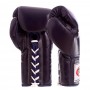 Fairtex BGL6 Боксерские Перчатки Тайский Бокс Шнурки Lace Up Синие
